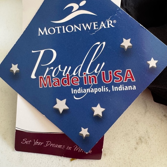 Motionwear Classic Black Women’s Bodysuit - Picture 4 of 5